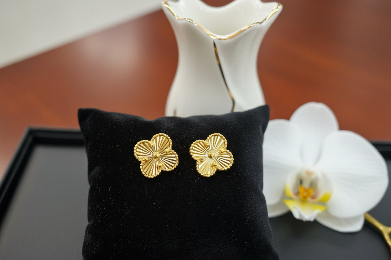 21k Gold Earring