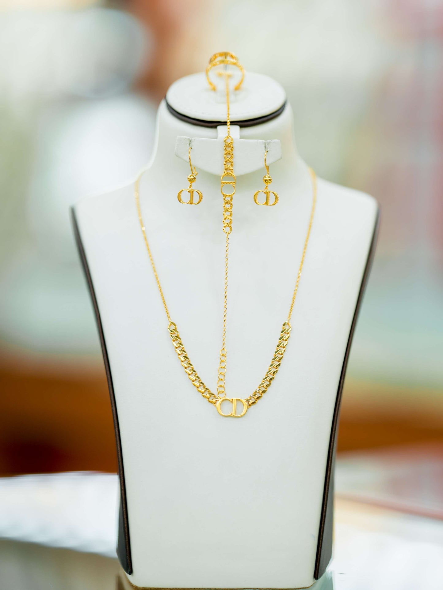 21K REAL DUBAI GOLD SET