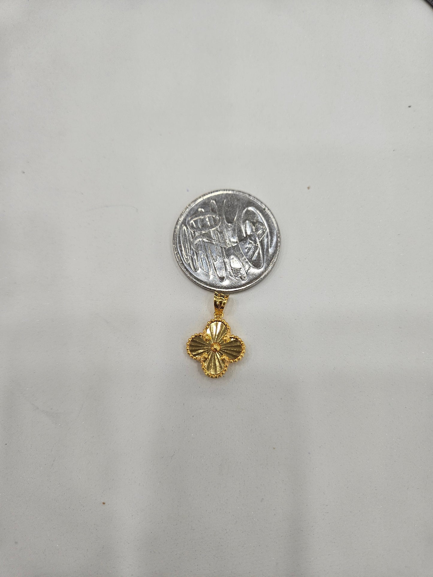 21ct Dubai gold pendant