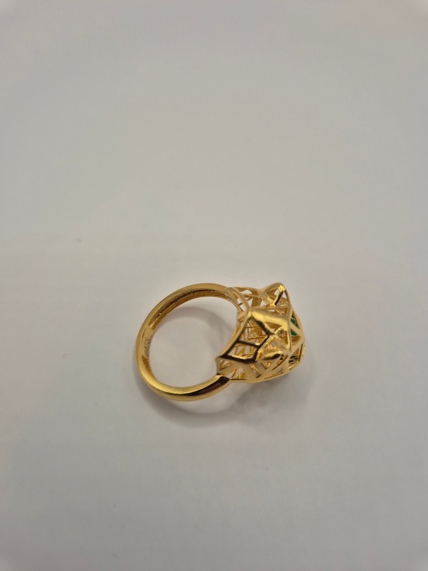 21K Panther Ring
