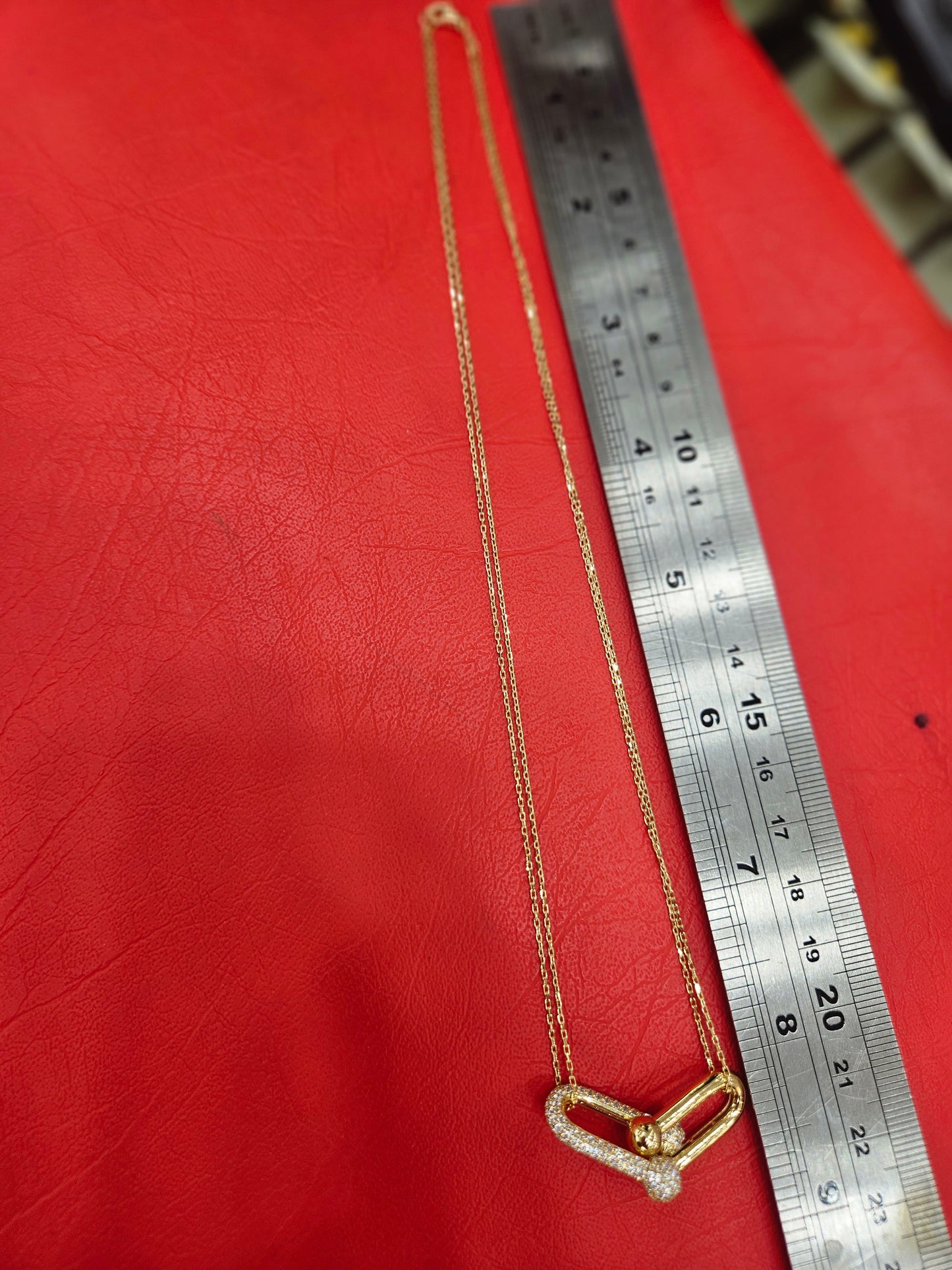 18ct Saudi gold necklace