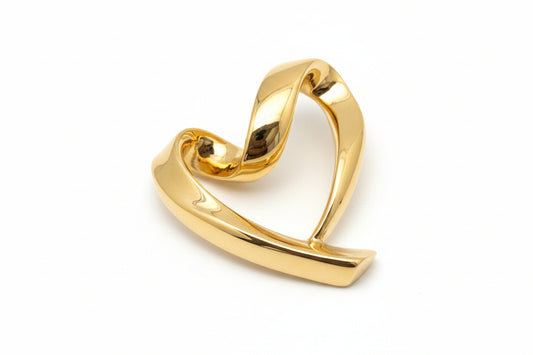 18k real gold pendant