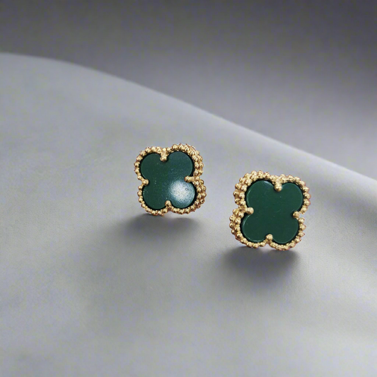 18K REAL GOLD EARRING