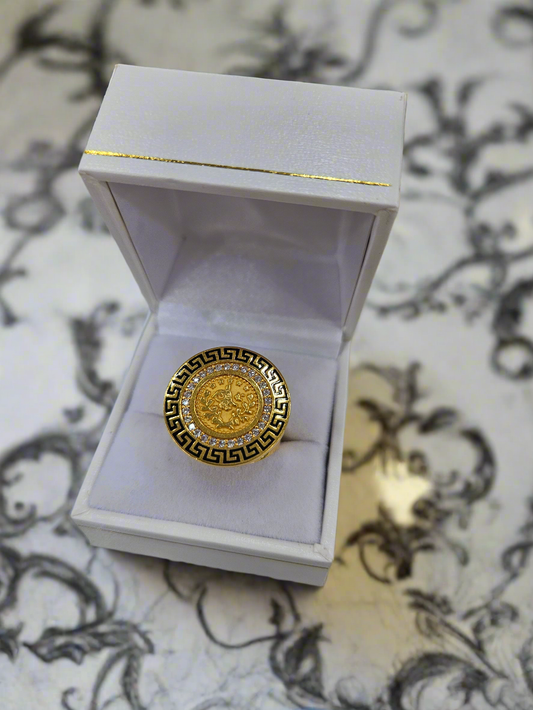 21ct Dubai gold ring