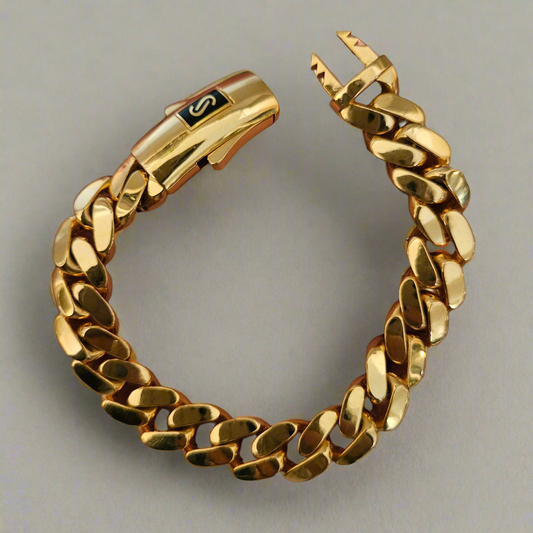 21ct Dubai gold bracelet