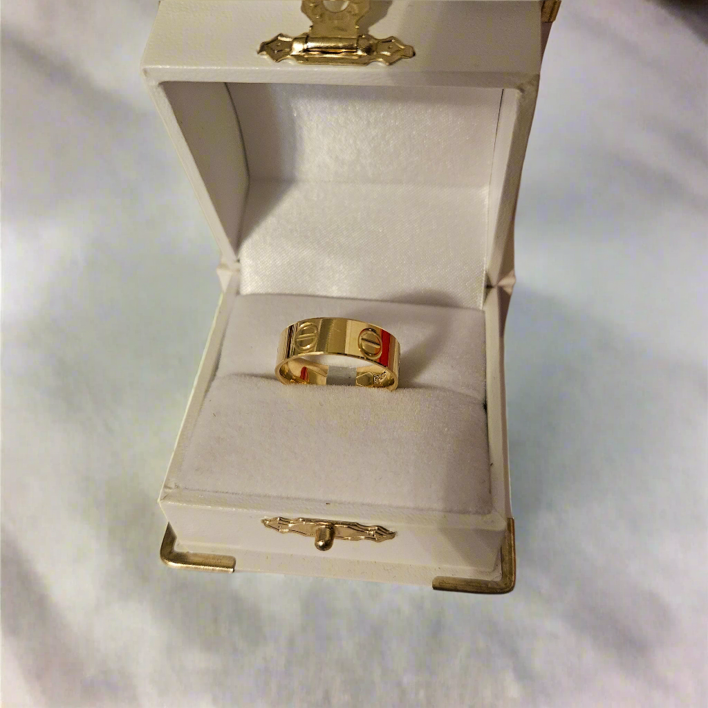 18K DUBAI GOLD RING