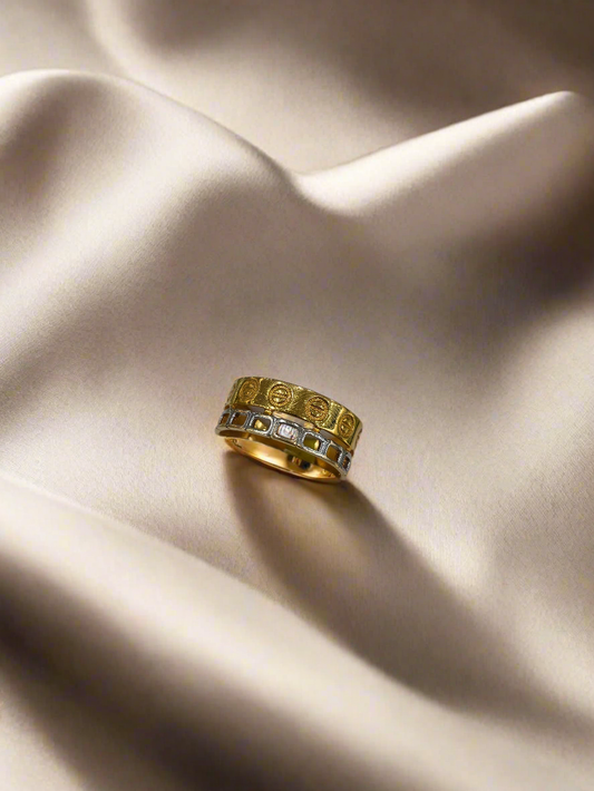 21ct Dubai.gold ring