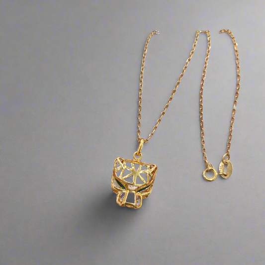 21K DUbai gold necklace