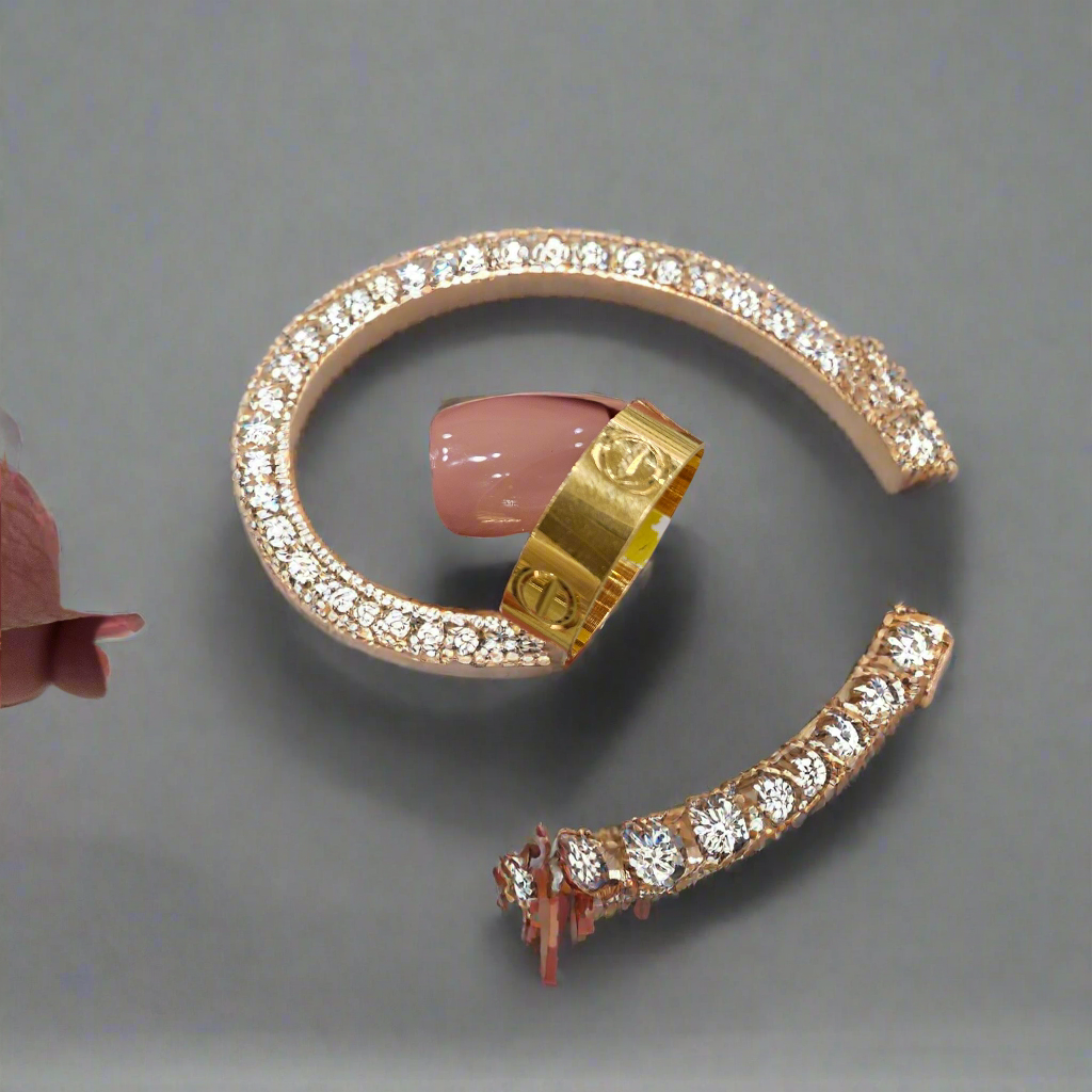 21K dubai gold ring