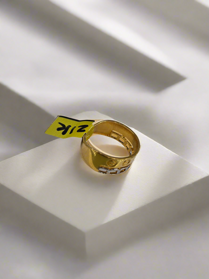 21ct Dubai.gold ring
