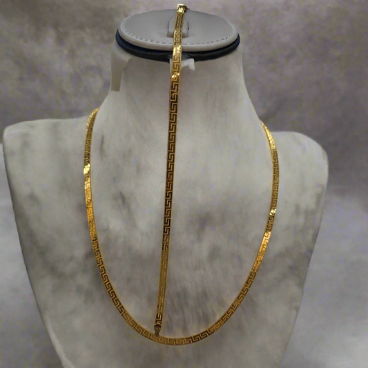 21k Dubai gold set