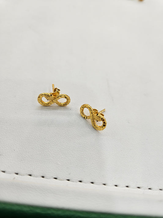 21ct Dubai gold earring