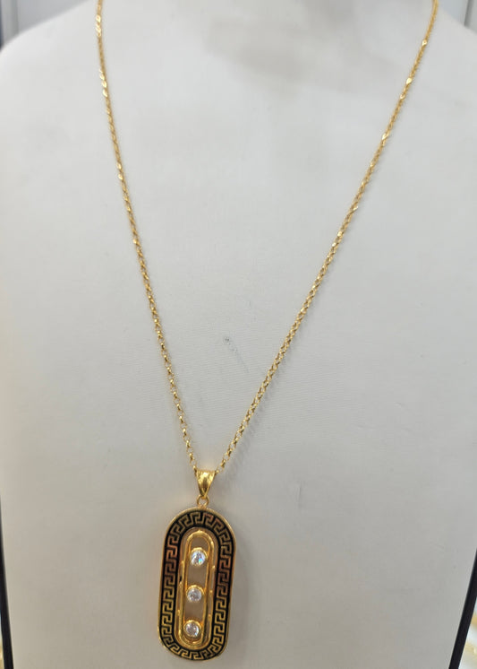 21ct Dubai gold necklace