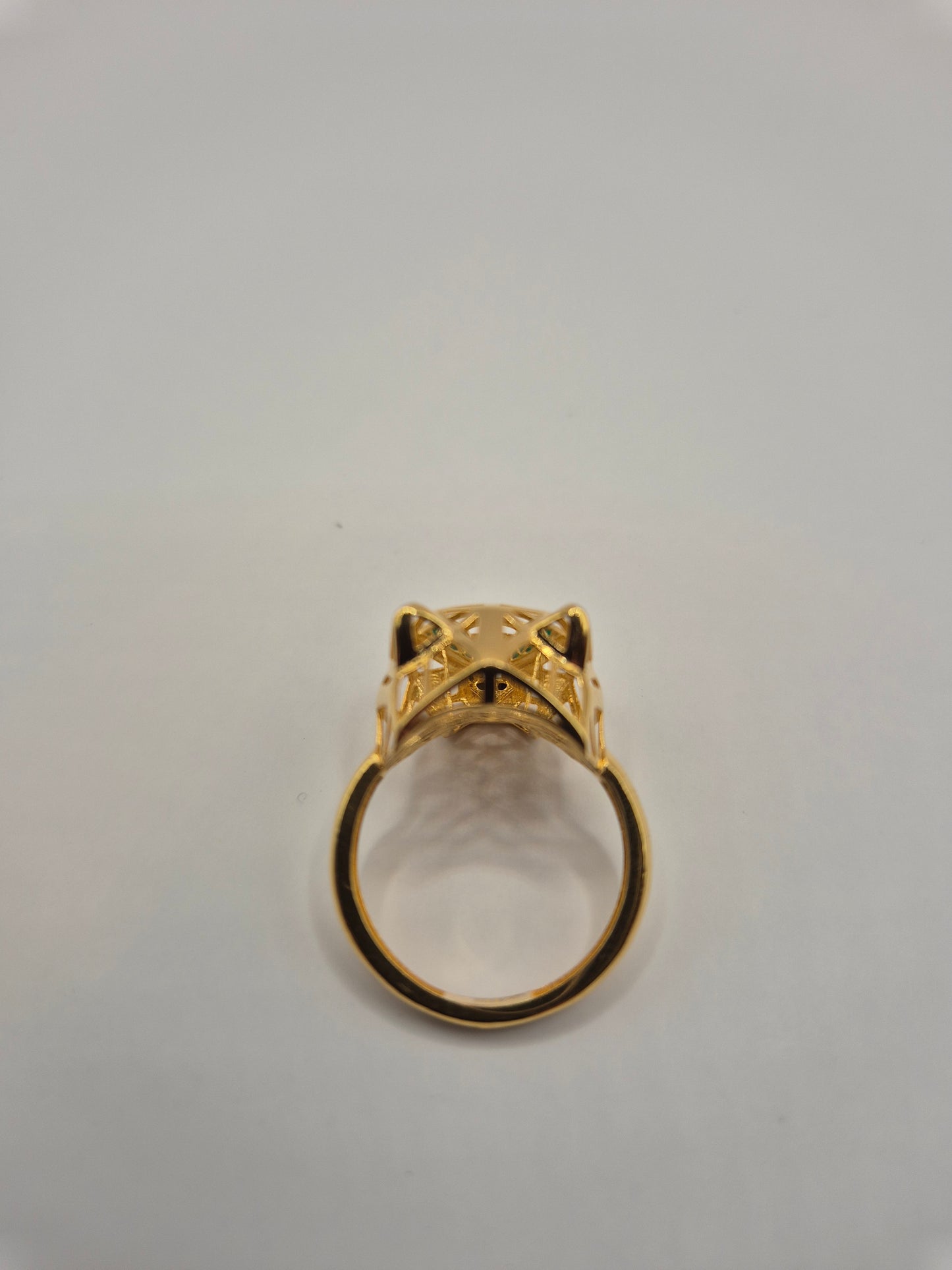 21K Panther Ring