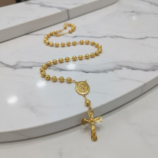 21K Rosary Necklace