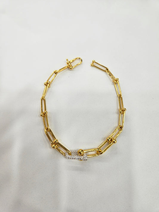 21CT REAL DUBAI GOLD BRACELET