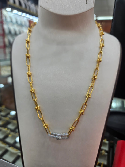 21ct Dubai gold necklace