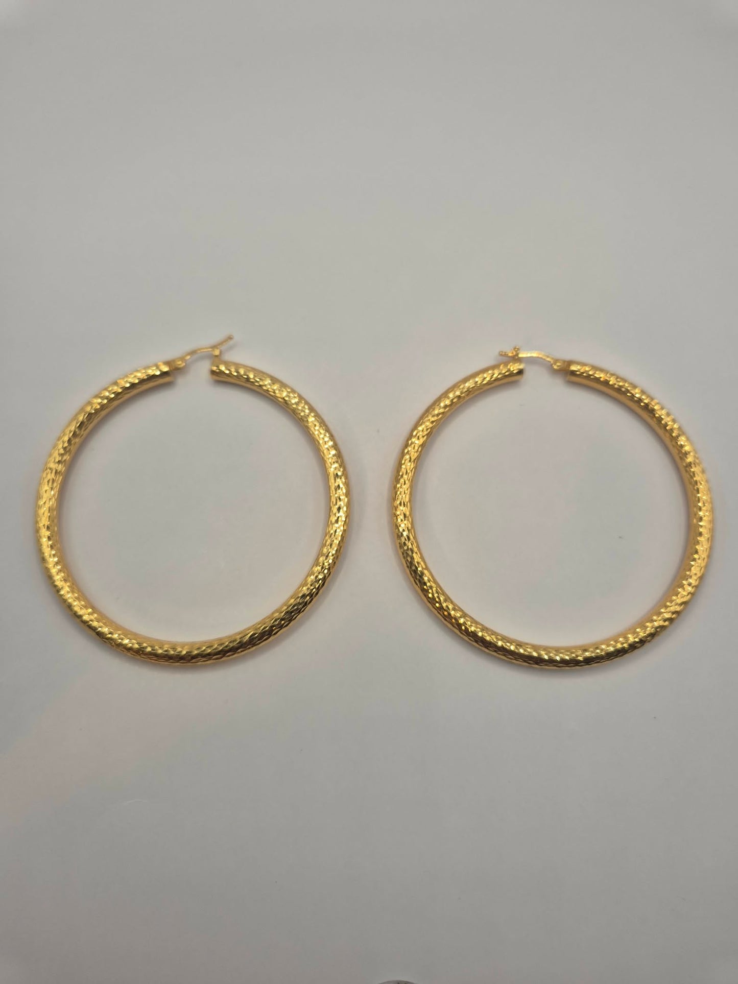 21K Hoop Earring