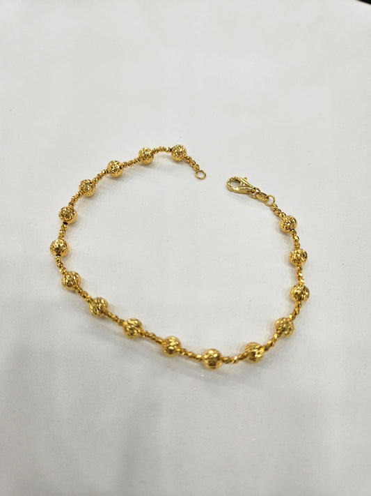 21CT Real dubai gold bracelet