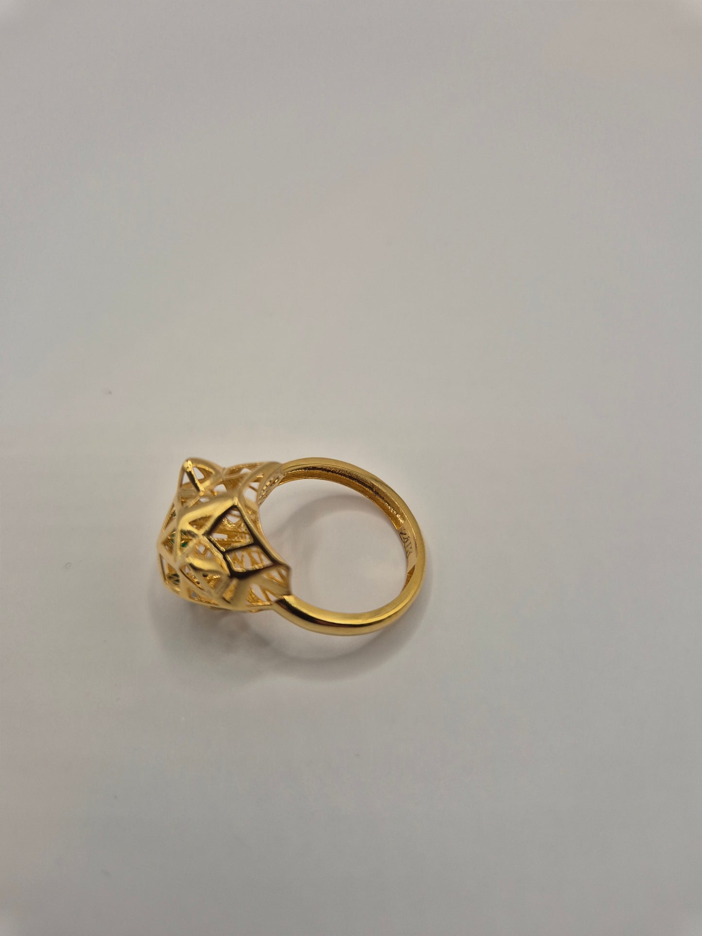 21K Panther Ring