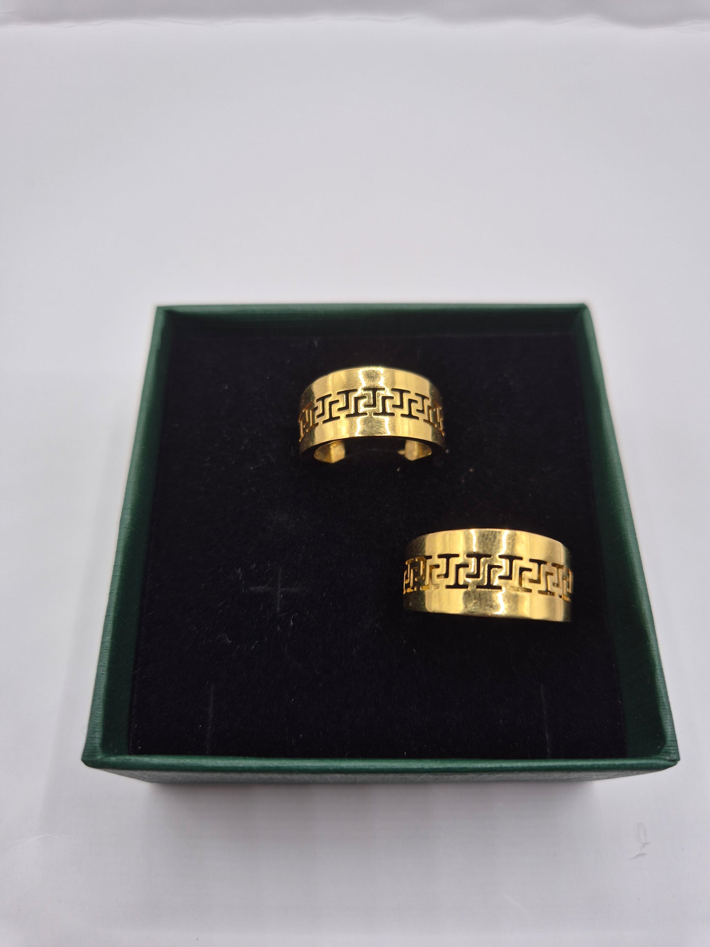 21K Versace Hoop Earring