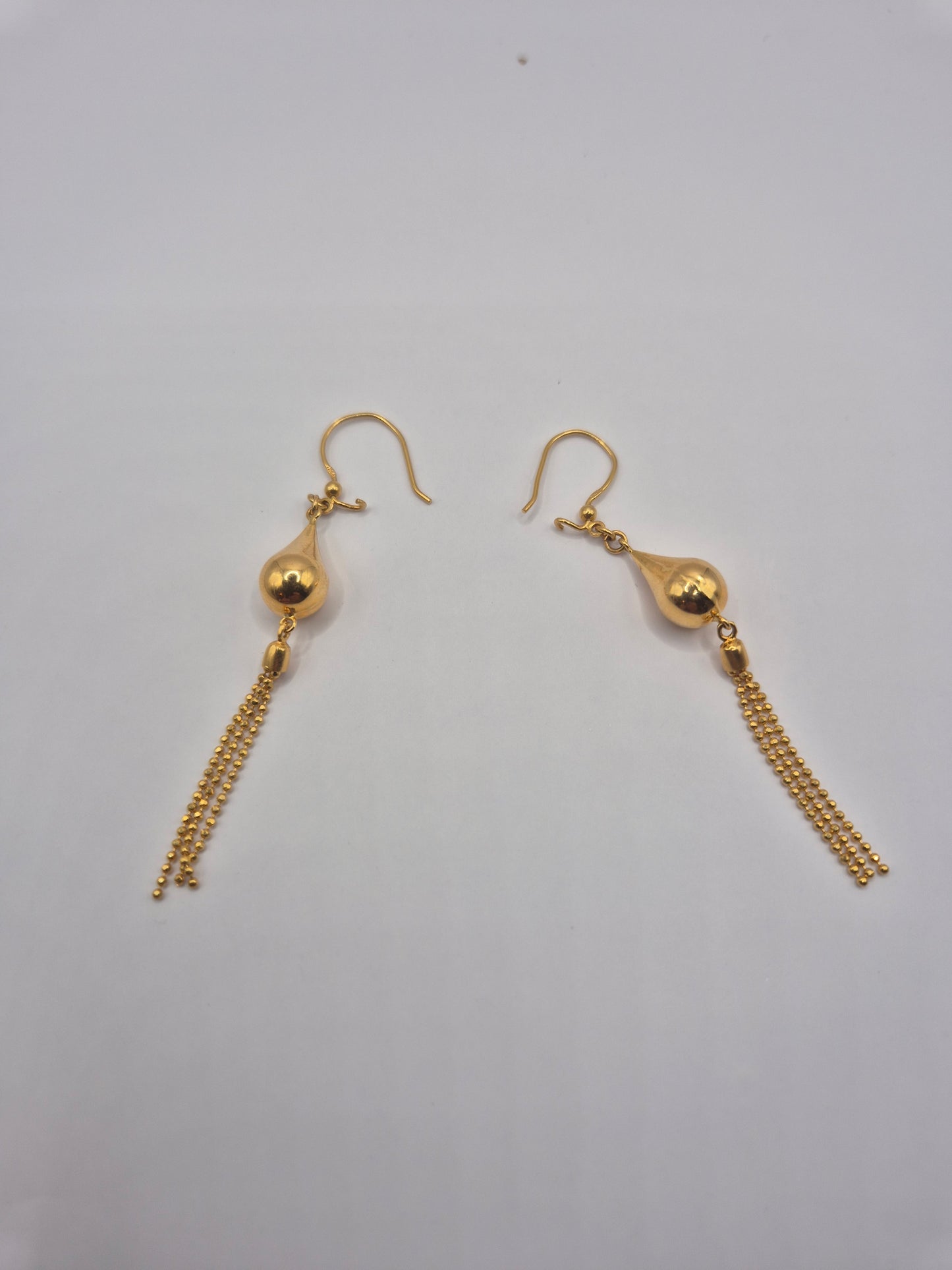 21K Dangling Earring
