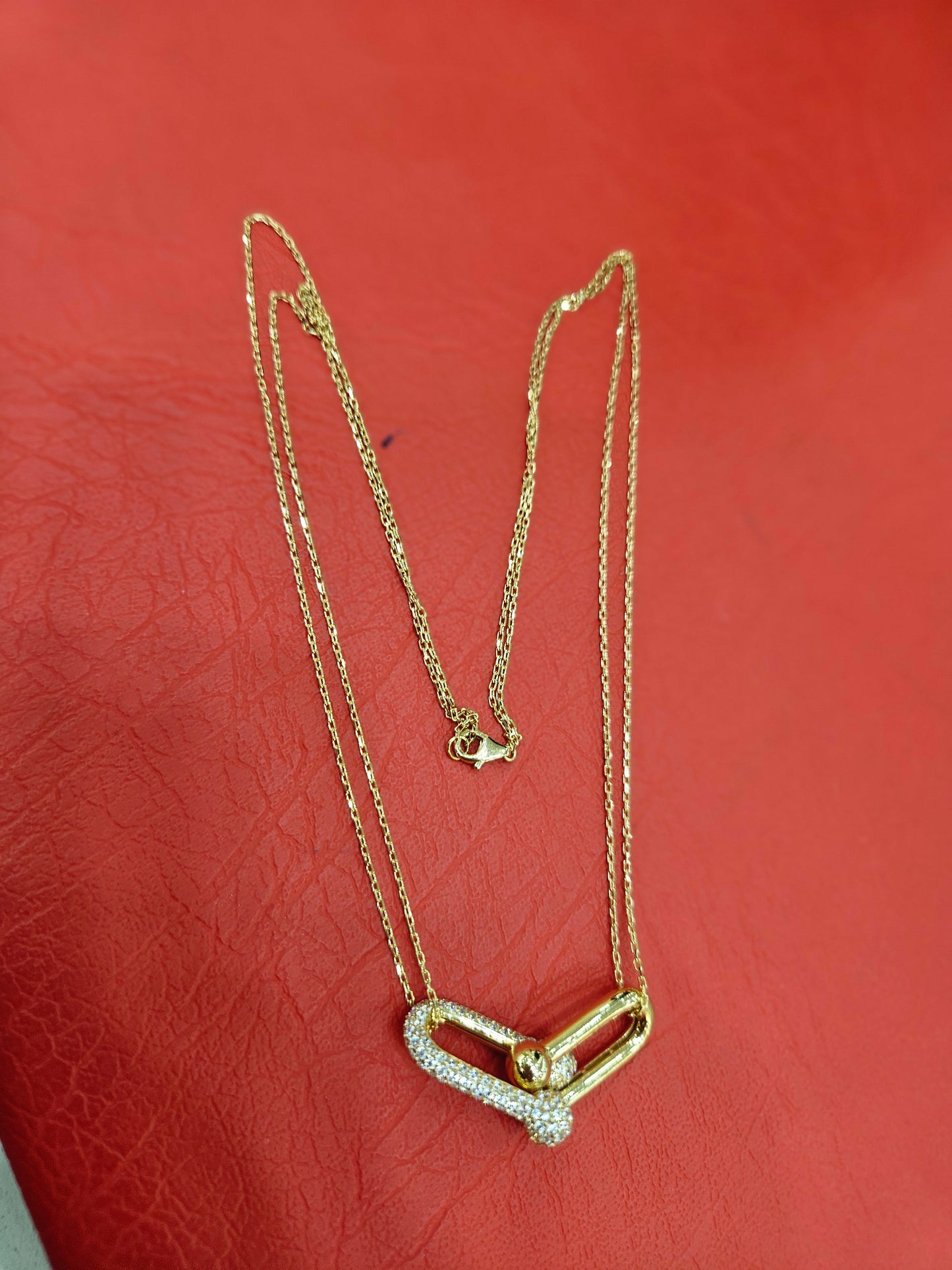 18ct Saudi gold necklace